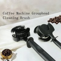 Coffee Machine Brush Cleaner 51mm 58mm Espresso Group Brewing Head Cleaning For DeLonghi Breville Maker Barista Accessories Tool