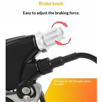 AliExpress NONE 1/2Pcs E Bike Brake Levers Aluminium Alloy Left Right Hand Brake Power Failure Hand Brake Lever For Electric Bike Scoooter