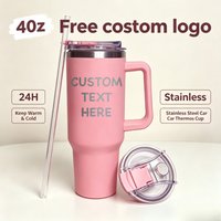 Custom 1L Thermos Bottle Stainless Steel Car Thermal Coffee mug Keeps Cold and Heat Thermal Mug Sports Insulated Cup Vacuum Flas