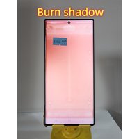 Genuine Original AMOLED For Samsung Galaxy S22 Ultra 5G S908B S908U S908 Burn Shadow Dot LCD Display Touch Replacement Screen