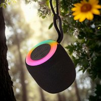 Wireless Portable Small Speaker, RGB Lighting Effect Bluetooth Speaker, Support USB/TF Card Pro Sound, for Outdoor, Indoor