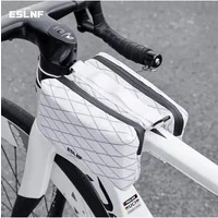 AliExpress ESLNF Large Capacity Bike Bag Top Tube Saddlebags with Floating Installation Method Cycling Bicycle Accessories