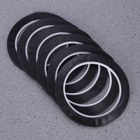 6 Rolls 3Mm Easy Tear No Residue Black Marking Tape 50M Per Roll for Whiteboard Grids Line Guides Scrapbooking Journaling Craft