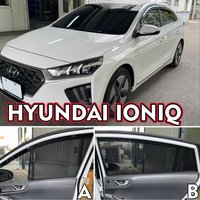 For Hyundai IONIQ 2016-2020 2021 2022 Magnetic Car Sunshade Shield Front Windshield Curtain Rear Side Window Sun Shade Visor