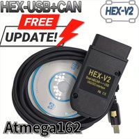 2025 Newest V25.3 VCDS English VAG Scanner Tool HEX V2 Update V24.7 ATMEGA162 FOR VW/AUDI/Skoda/Seat Car Diagnostics Tools