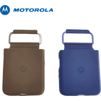 Original Motorola Razr 70 Ultra protective case genuine leather phone cover XT2655-4 protective cover 7th generation hard she