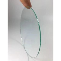 Round Transparent Flat Glass Lens 35mm 40mm 45mm 50mm 55mm 60mm 65mm for LED Torch Downlight Flashlight Headlamp Customizable