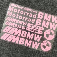 Vinyl Sticker Logo For BMW E93 F10 F20 F30 F40 F15 F25 F26 F31 F49 F86 M3 M5 X3 x1 e46 M Motorcycle Tank Helmet Car Bike Decal