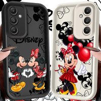 Disney Mickey Minnie Soft Cover Phone Case for Samsung Galaxy S26 Ultra S22 S23 FE S25FE S25 Edge S24Ultra S24 Plus S21 S20FE