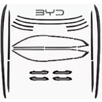 Glossy Black Body Kit for BYD Seal U DMi 2024-2026 Front Lip Rear Diffuser Side Skirts Exterior De-chrome Decoration Accessories