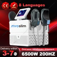 myoslim Body Sculpt Machine RF Sculpting Weight Loss Burning Fat Slimming Muscle Stimulation Equipment 6500W MYOslim