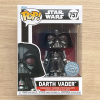 Star Wars Figures Darth Vader Revenge of the Sith #757 Funko Pop Vinyl Figure 4.35 inches Collectible Limited Edition Toy Gift