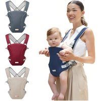 Baby Mesh Carrier, Front-Facing Carrier - Horizontal Carrier with Waist Support, Mesh Design for Better Breathability, Cross-Back Design, Adjustable Shoulder Straps, Lightweight for All Seasons