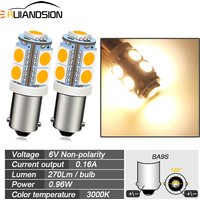 2Pcs 270lm Car LED 6V 12V 24V Super Bright Reverse Interior Bulbs BA9S T4W BAX9S H6W BAY9S H21W 5050SMD Reading Backup Light