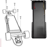 Battery Box Off-road Skateboard Controller Body Battery Pack Battery Protection Box For Electric Skateboard Electric Scooter