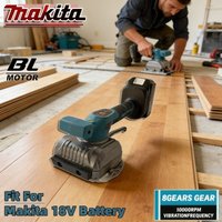 Makita 18V Cordless Tile Vibration Machine Adjustable Speed For Wall Floor Tiling Professional Power Tool (Battery Not Included)