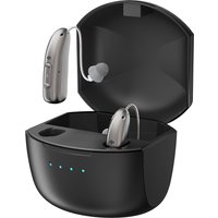 2025 Top Mirasing 10-Channel Digital BTE/RIC Hearing Aid - Rechargeable & Noise Cancelling with Portable Charging Case