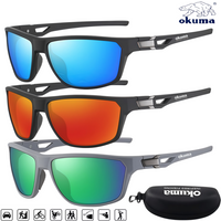OKUMA New Polarized Outdoor Colorful Sun Sports Sunglasses Anti UV Color Changing Sunglasses 3098