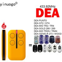 For Clone DEA GT2 GT4 PUNTO MIO TR2 TR4 TR2N TR4N GOLD 288 289 GENIE-R 273 WOOD Garage Door Remote Control 433.92MHz