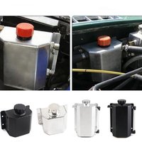 Recovery Water Tank 1L/2L Coolant Radiator Auxiliary Water Tank Reservoir Recovery Oil Catch Can Coolant Radiator Overflow Tank