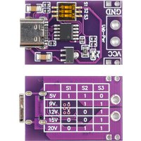 1/5PCS PD/QC/AFC Fast Charging Trigger Module 5V 9V 12V 15V 20V Fixed Voltage Output Module TYPE-C Interface