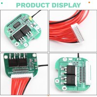 X07A 1Set for 10S 36V 15A BMS Split Ports with Temperature Control for Electric Scooter Lithium 18650 Battery Pack