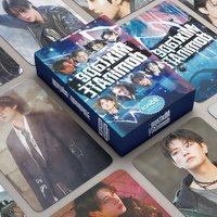 55pcs/box Kpop Photo album MIXTAPE Hyunjin Felix Lee Know Lomo Cards Photocards Fans Collcetion High Quality HD Postcar