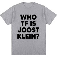 2026 Fun Trendy T-shirt, Who Is Joost Klein? Creative Street Men's Printed Pattern T-shirt, Casual Daily Outdoor T-shirt