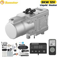 Chauffe-eau diesel 12V LQ1, préchauffeur de stationnement, écran LCD, télécommande bidirectionnelle pour voiture, camping-car, camion, caravane, bateau