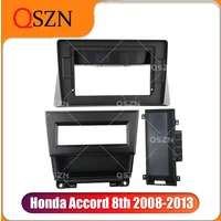 QSZN 10.1 Inch Car Frame Fascia For Honda Accord 8th 2008-2013 Panel Dash Mount Installation Double Din Car Dvd Frame Kit