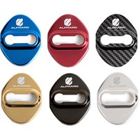 4pcs Auto Door Lock Buckle Decor Protective Cover For Toyota Alphard Exterior Accessories