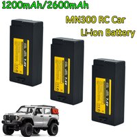 MN300 RC Car Battery 7.4V 1200mAh 2600mAh Lipo Battery High Power Rechargeable Battery for MN300 RC Truck Off-Road Vehicle Parts