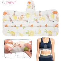 1/2pcs Reusable Soft Chest Tummy Liners For Women Girls Sweat Absorber Pads Stickers Under Bra Belly Sweat Liners Band Pads