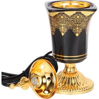 Electric Ceramic Incense Burner Arabia Charcoal Bakhoor Censer Middle East Sandalwood Fragrance Stove Home Decoration US/EU Plug