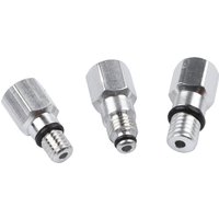 Aluminium Alloy Connectors Bike Hydraulic Tools Color Silver D6 Adapter Included Brake Bleed Adapter Kit Brake Tool Kit