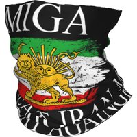 AliExpress NONE Make Iran Great Again Emblem Of Iran MIGA Gift T Bandana Cycling Mask Sports Windproof Balaclava Soft Warm Tactical Mask