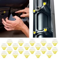 20Pcs Lower Door Sill Moulding Clip For Land Rover Freelander LR3 LR4 Range Rover Sport Wheel Flare Trim Moulding Clip DYC101420