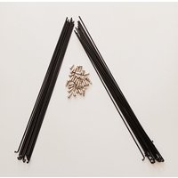 Bike Stainless Steel Spokes Black 14G 304 36pcs Mountain Racing Bicycle J Bend with Nipples 12mm 90mm-305mm Good Quality
