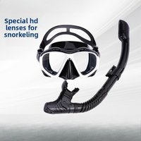 Snorkeling Equipment, Mask and Snorkel Set, Snorkeling Mask, Dry Snorkel
