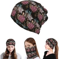 Michael Jackson Bandana Neck Gaiter Wrap Mask Scarf Multifunction Face Mask Beanies Hat for Men Women Adult Winter