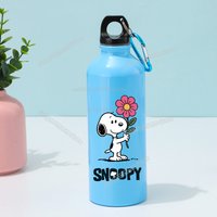 500ml Cute Snoopys Kids Outdoor Anime Water Bottle Cartoon Sport Fitness Running Water Cup Leak-proof Bottle Boy Girl Drink Jug