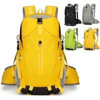 Outdoor Mountaineering Bag Men's Large Capacity Travel Bag Waterproof Hiking Scratch-resistant Wear-resistant Sports Backpack