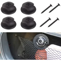 Car Cargo Net Replacement Hooks Hardware Kit Hook Mounting for Car Rear Cargo Trunk Storage Organizer Net Universal