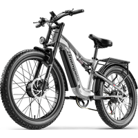 AliExpress NONE Shengmilo S600 Adult Men's Electric Bike 2000W Dual Motor Mountain E Bike 48V 17.5AH 26 Inch Fat Tires All-Terrain E Bicycle