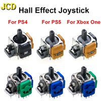 JCD 1 Piece 3D Analog Stick Sensor Potentiometer Module Hall Effect Rocker Joystick For PS4 PS5 Xbox One Controller