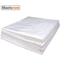 50Pcs Disposable Infrared Sauna Blanket Bags 47"x82" PVC Plastic Sheeting for Body Wrap Pack Sauna Blanket Bath Bags