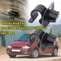 For Citroen Saxo Bonnet Rod Stay Support Strut Retainer Lock Black Plastic Fastener Car Hood Tools Accessories 1996 1997 -2003
