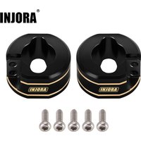 INJORA 14g/pcs Brass Rear Axle Counterweights for 1/18 RC Crawler TRX4M (4M-30)