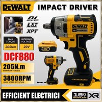 Dewalt DCF880 205N.M Brushless Electric Wrench Cordless Impact Wrench, Detachable Tire High-speed Powerful Disassembly Tool