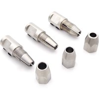 1PC 3.175mm 1/8" Flexible Shaft Coupling, 3.175mm to 4mm 5mm Shaft Coupler Joint Collet for RC Boat Speed MONO CAT Hydroplane